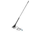 Antenne Antenne de toit AM FM 16V 41cm 60 Fakra F compatible avec Audi Seat Skoda VW VAG