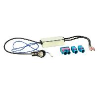 Antenne et adaptateurs de Roger Adaptateur antenne alimentation fantome 2x Fakra ISO - 2x Fakra Fakra compatible avec VW Audi ap08