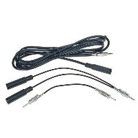 Antenne et adaptateurs de Roger Kit Adaptateur antenne compatible avec TMC 250 cm DIN cable Y
