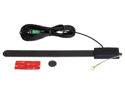 Antenne Antenne interieure pare brise DVB-T 5V Fakra F Cable TV 5m noir