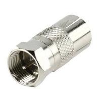 Antenne - Parabole Adaptateur antenne type F Male vers coaxial femelle