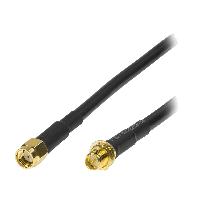 Antenne - Parabole Cable d'extension d'antenne interieure 5M - Noir