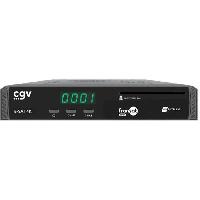 Antenne - Parabole Récepteur-enregistreur satellite TNT - CGV - E-SAT 4K - UHD - FRANSAT - Compatible camping car