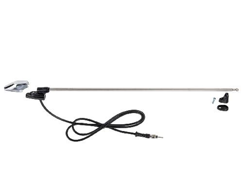 Antenne Antenne pilier universelle AM FM DIN chromee 118cm