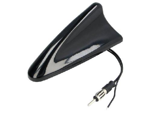 Antenne Antenne SHARK AM FM - prise DIN male - 12VDC - RG174