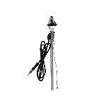 Antenne telescopique AM FM universelle passive chrome D38mm