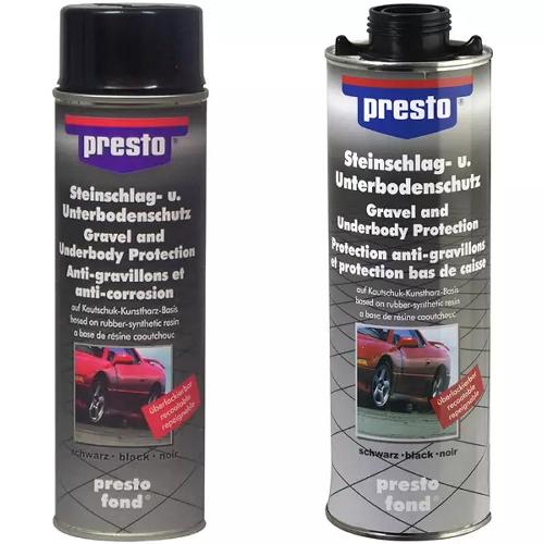 Degoudronants decontaminants Protections Antigravillons noir PRESTO 1 Litre