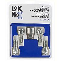 AntiVol de Roues 4 Vis Antivol 12x125 L2 24mm - Coniques - Cle 17 19 - BC1170