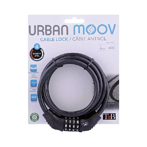 Antivol Antivol spiral a code URBAN MOOV