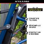 Antivol Antivol Vélo Pliable - MASTER LOCK - 8335EURDPRO - Acier Trempé. 4 Clés. Support Inclus