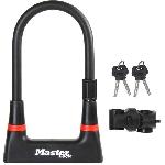 Antivol Antivol Vélo U - MASTER LOCK - 8279EURDPRO - Acier Cémenté. Clé. Certifié