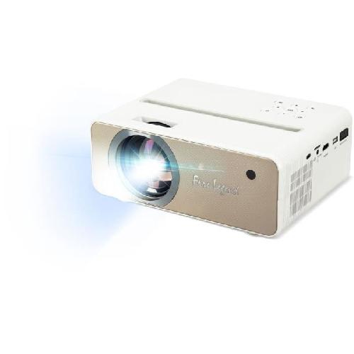 Videoprojecteur AOPEN QF12 - Videoprojecteur sans fil LED. Full HD -1920x1080- - 5000 lumens - HDMI. USB - Wifi - Haut-parleur 5W - Auto portrait
