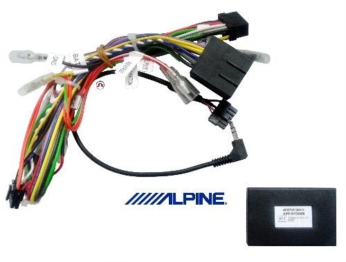 Commande au volant Alpine APF-S102MB - Interface commande au volant compatible avec Mercedes Classe A C