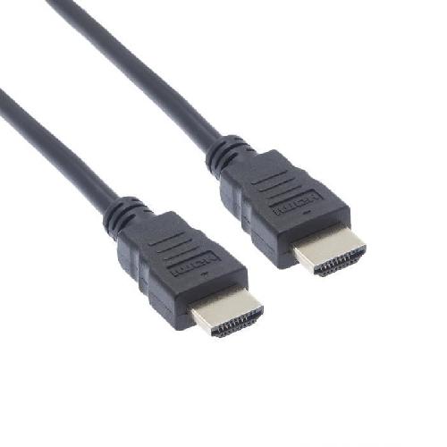 Cable - Adaptateur Reseau - Telephonie APM 590042 Cable HDMI high speed + Ethernet 3 D 10 metres