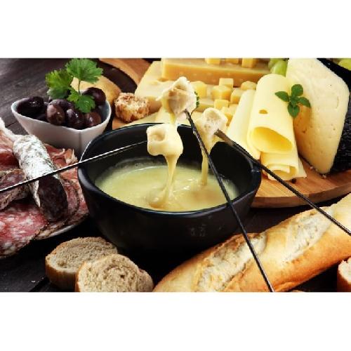 Appareil A Raclette Appareil 3 en 1 - FAGOR - FG816 - 1100W  - 8 poelons - 6 pics a fondue - Thermostat réglable