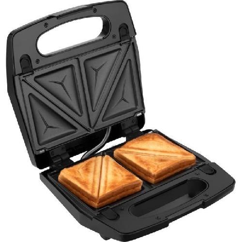 Croque Monsieur Appareil a croque-monsieur 3 en 1 - SENCOR - SSM 9410SS - 700 W - 3 plaques - Boîtier CoolTouch - Argent