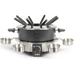 Appareil a fondue electrique LIVOO DOC264 - 1.8L - 8 fourchettes incluses - Thermostat ajustable - Inox