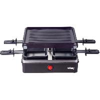 Appareil A Raclette WEASY LUGA40 - Appareil a raclette et grill 4 personnes - 600W - Revetement anti-adhésif - 19.7x19.7cm - Plaque amovible