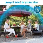 Produit Insecticide Appareil Anti-Moustiques et Moustiques Tigre sans fil - Lanterne Noire - 20m2 de Protection