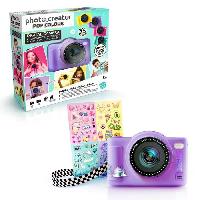 Appareil Photo Enfant Canal Toys - Photo Creator -Appareil Photo Numerique Pop Couleur Violet- Avec carte SD 8Go incluse - CLK 041