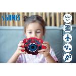 Appareil Photo Enfant Appareil photo numérique enfant Spiderman - LEXIBOOK - Ecran LCD 2 pouces - Grand angle 100 degrés - Rouge