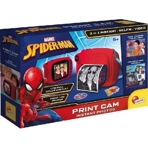 Appareil Photo Enfant Appareil photo Spider Man a impression immédiate - Spider Man print cam - LISCIANI