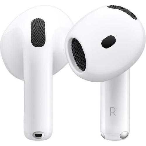 Casque - Ecouteur Filaire - Oreillette Bluetooth - Kit Pieton Telephone APPLE AirPods 4 avec réduction active du bruit