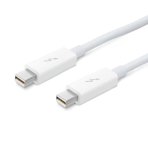 Cable - Adaptateur Reseau - Telephonie Apple Câble Thunderbolt (2 m) - Blanc