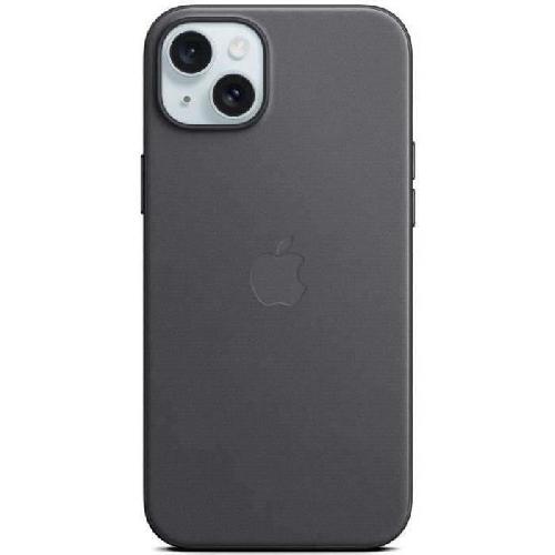 Coque - Bumper - Facade Telephone APPLE Coque FineWoven pour iPhone 15 Plus avec MagSafe - Noir