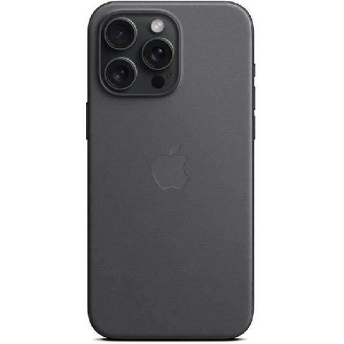 Coque - Bumper - Facade Telephone APPLE Coque FineWoven pour iPhone 15 Pro Max avec MagSafe - Noir