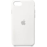 Coque - Bumper - Facade Telephone APPLE Coque pour iPhone SE Silicone - Blanc