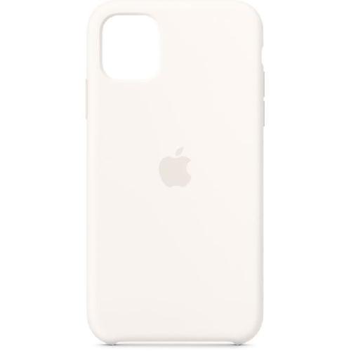 Coque - Bumper - Facade Gps APPLE Coque silicone Blanc pour iPhone 11