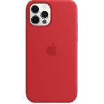 Coque - Bumper - Facade Telephone APPLE iPhone 12 - 12 Pro Coque en Silicone avec MagSafe - -PRODUCT-RED