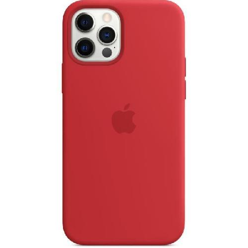 Coque - Bumper - Facade Telephone APPLE iPhone 12 - 12 Pro Coque en Silicone avec MagSafe - -PRODUCT-RED