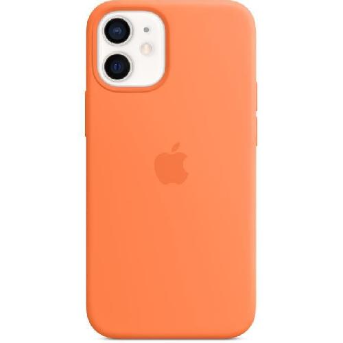 Coque - Bumper - Facade Telephone APPLE iPhone 12 mini Coque en Silicone avec MagSafe - Kumquat