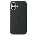 Coque - Bumper - Facade Telephone APPLE iPhone 16 - Coque en silicone avec MagSafe - Black