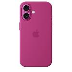 Coque - Bumper - Facade Telephone APPLE iPhone 16 - Coque en silicone avec MagSafe - Fuchsia