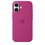 Coque - Bumper - Facade Telephone APPLE iPhone 16 - Coque en silicone avec MagSafe - Fuchsia