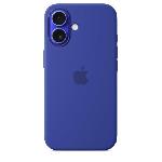 Coque - Bumper - Facade Telephone APPLE iPhone 16 - Coque en silicone avec MagSafe - Ultramarine