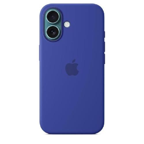 Coque - Bumper - Facade Telephone APPLE iPhone 16 - Coque en silicone avec MagSafe - Ultramarine