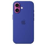 Coque - Bumper - Facade Telephone APPLE iPhone 16 - Coque en silicone avec MagSafe - Ultramarine