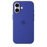 Coque - Bumper - Facade Telephone APPLE iPhone 16 - Coque en silicone avec MagSafe - Ultramarine