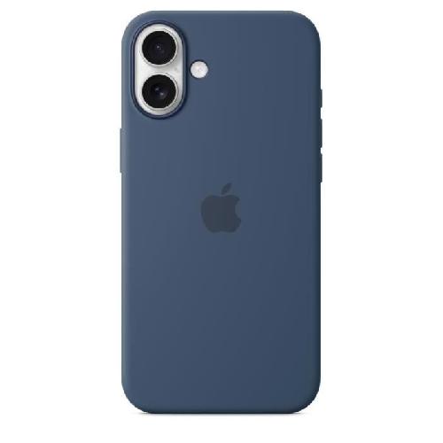 Coque - Bumper - Facade Telephone APPLE iPhone 16 Plus - Coque en silicone avec MagSafe - Denim