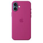 Coque - Bumper - Facade Telephone APPLE iPhone 16 Plus - Coque en silicone avec MagSafe - Fuchsia