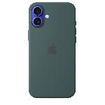 Coque - Bumper - Facade Telephone APPLE iPhone 16 Plus - Coque en silicone avec MagSafe - Lake Green