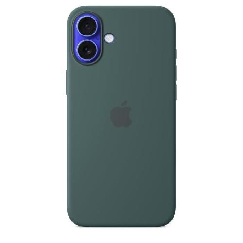 Coque - Bumper - Facade Telephone APPLE iPhone 16 Plus - Coque en silicone avec MagSafe - Lake Green