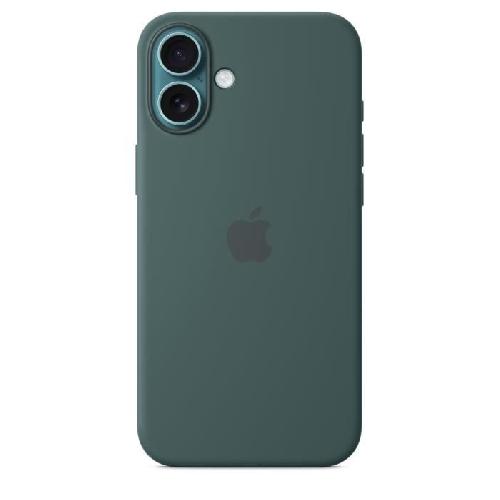 Coque - Bumper - Facade Telephone APPLE iPhone 16 Plus - Coque en silicone avec MagSafe - Lake Green