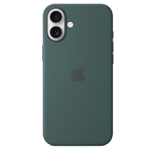 Coque - Bumper - Facade Telephone APPLE iPhone 16 Plus - Coque en silicone avec MagSafe - Lake Green