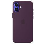 APPLE iPhone 16 Plus - Coque en silicone avec MagSafe - Plum