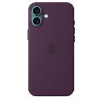 Coque - Bumper - Facade Telephone APPLE iPhone 16 Plus - Coque en silicone avec MagSafe - Plum